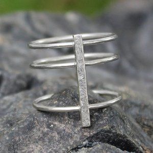 Bauxo Sterling Silver Individual Ring NWT!!